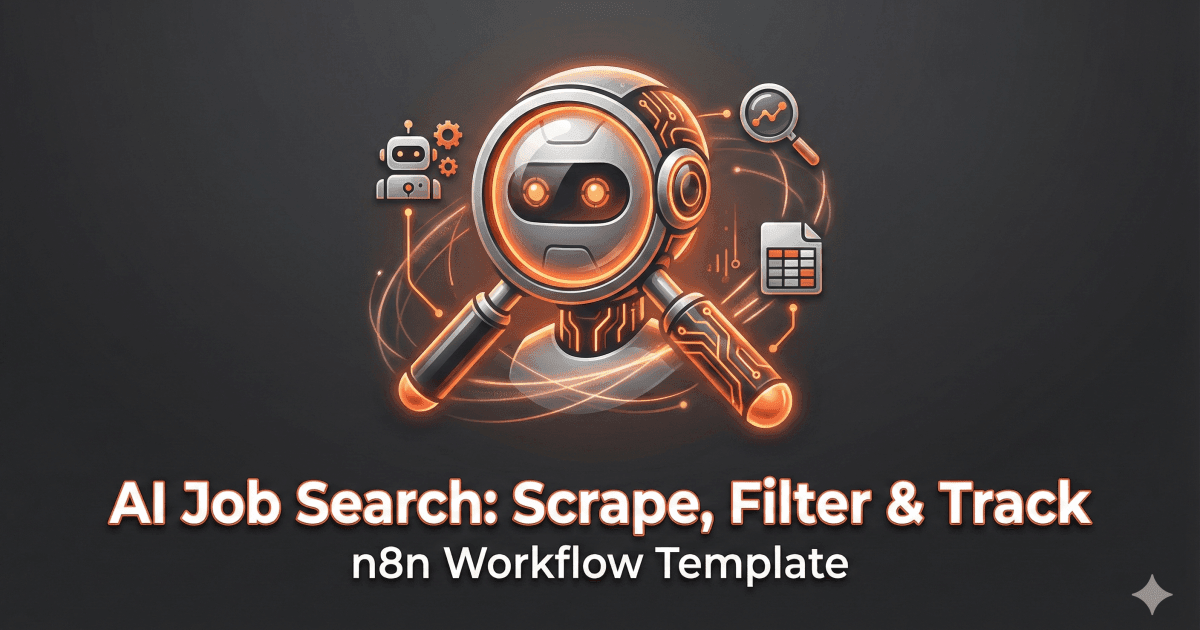 AI Job Search: Scrape, Filter & Track