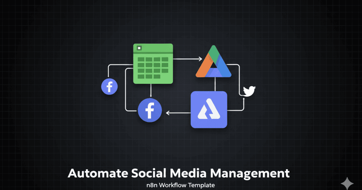 Automate Social Media Management Workflow