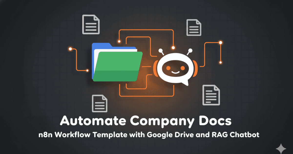 Automate Company Docs with Google Drive and RAG Chatbot